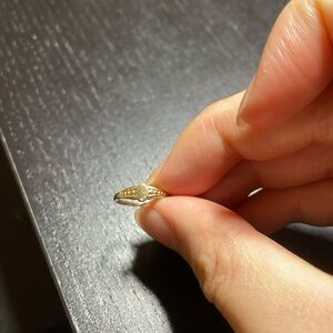 Vintage 10k gold signet ring